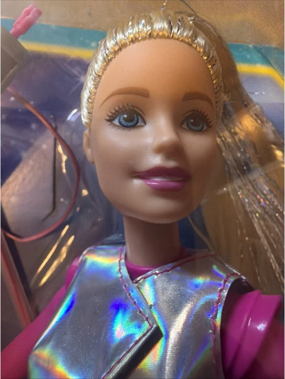 2015 Star Light Adventure Galaxy Barbie Doll DLT22 Electronic Flying Cat Set